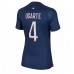 Billige Paris Saint-Germain Manuel Ugarte #4 Hjemmebane Fodboldtrøjer Dame 2023-24 Kortærmet
